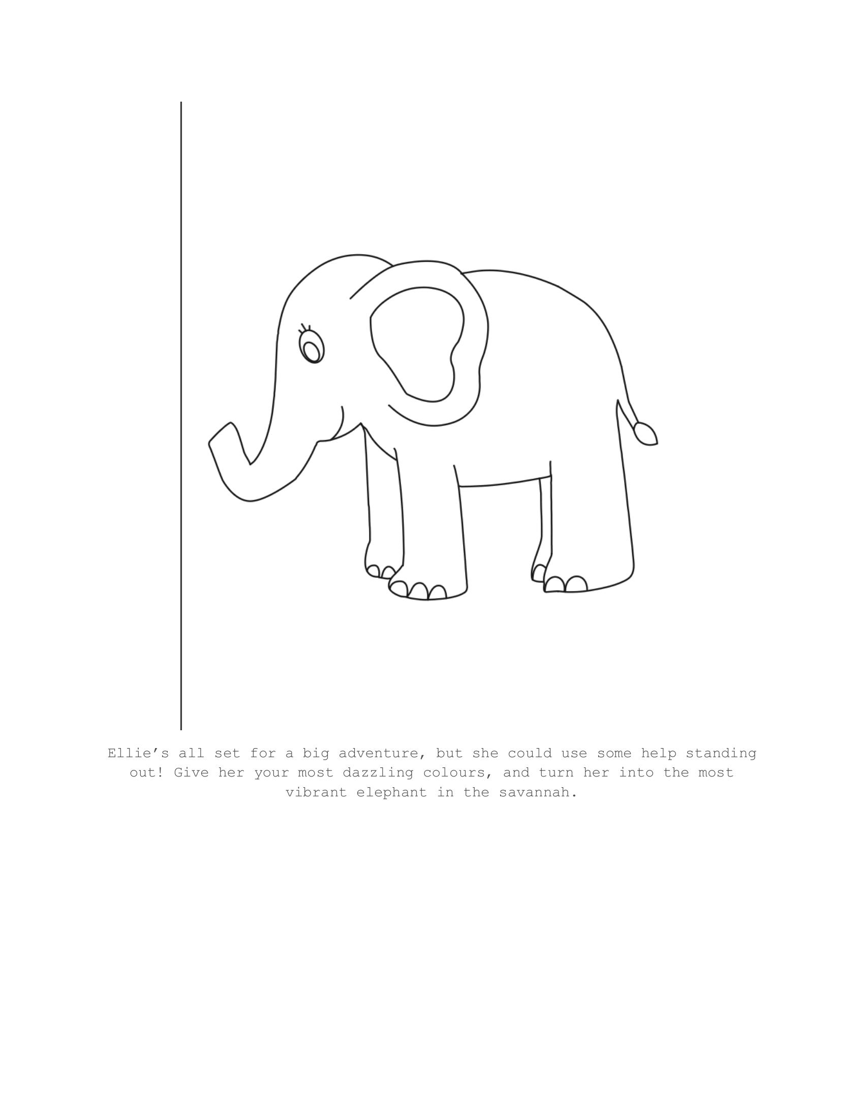 Cute Animals Coloring Book: 10 Easy and Adorable Designs for Relaxation