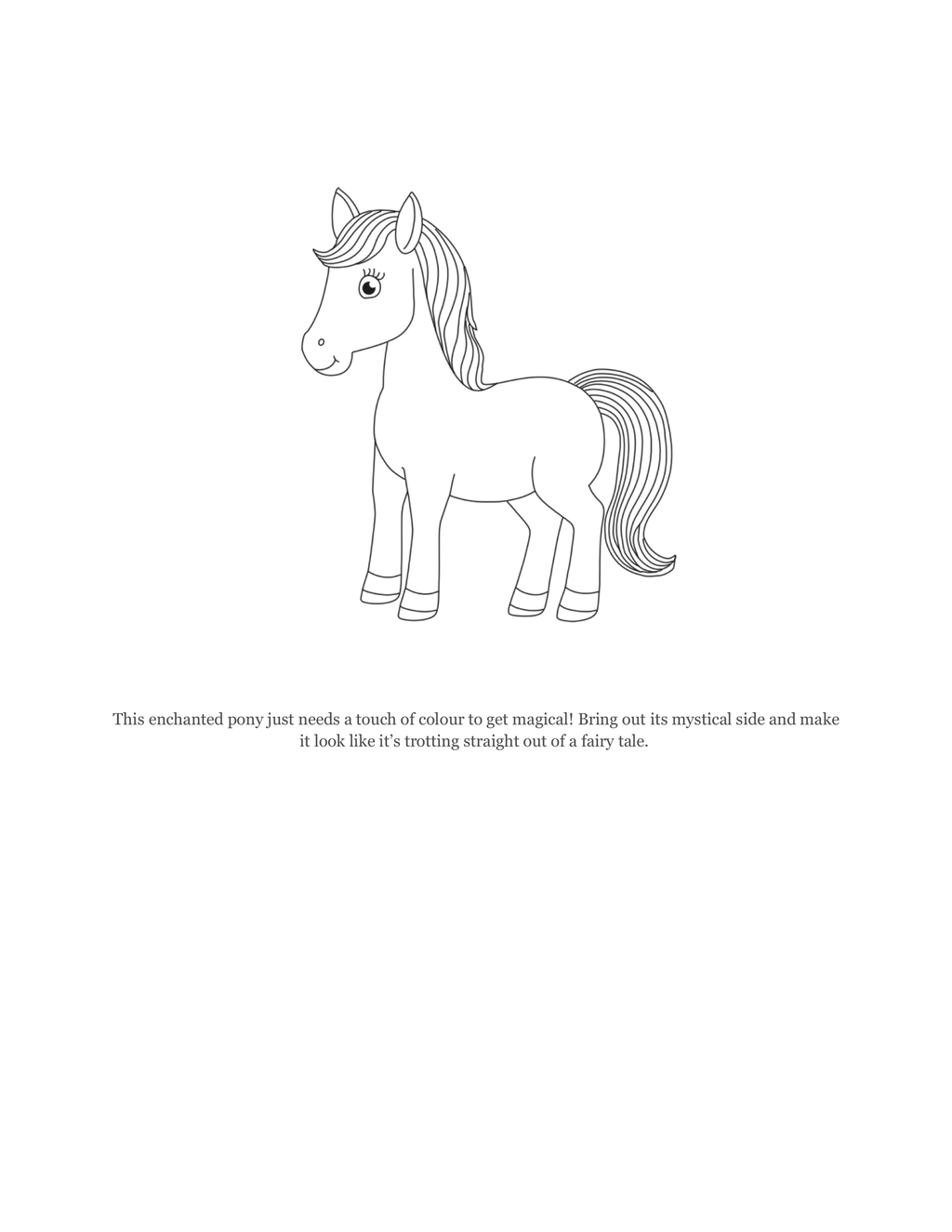 Cute Animals Coloring Book: 10 Easy and Adorable Designs for Relaxation