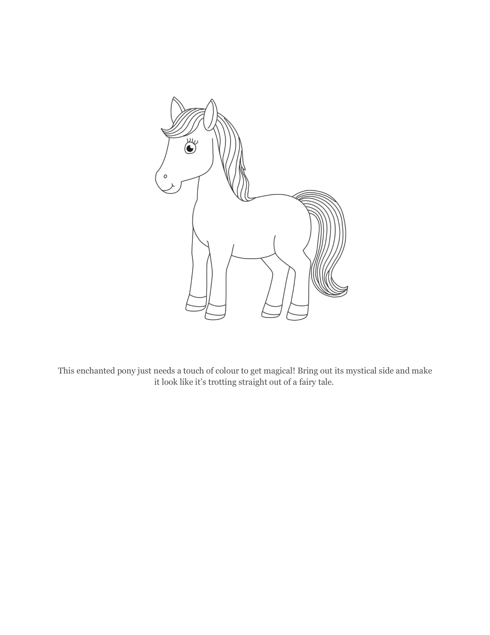 Cute Animals Coloring Book: 10 Easy and Adorable Designs for Relaxation